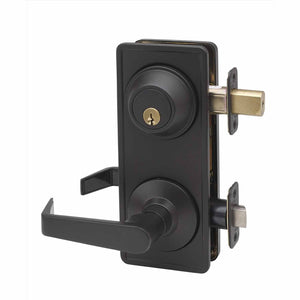 Commercial Grade-2 Emergency Egress Interconnect Lock by Bulldog - Oil Rubbed Bronze
