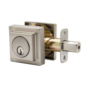 Square Deadbolt by Copper Creek