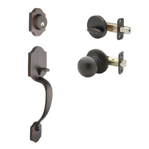 Heritage Active Handleset With Ball Interior Trim by Copper Creek